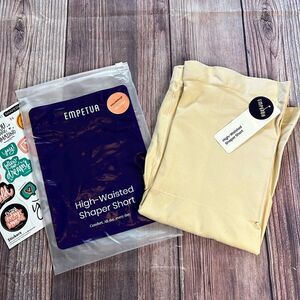 NWT Shapermint Empetua Women’s High-Waisted Shaper Short XXXL Nude Shapewear